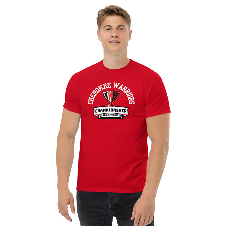 CT-CHS Warriors-Red-Men's classic tee || Championship Traditions