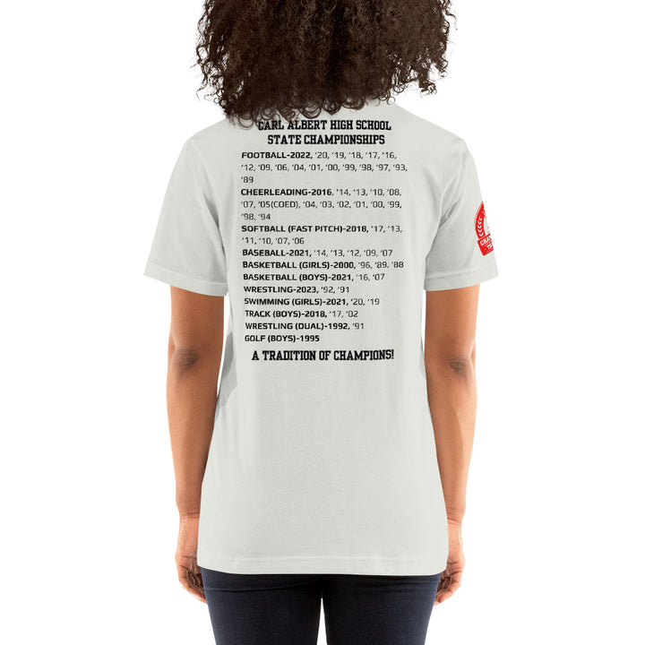 Carl Albert Championship LEGACY Unisex t-shirt || Championship Traditions